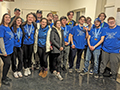  Science Olympiad team poses with medals